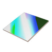 Blaue grüne Regenbogenfarben abstrakte Textur Fliese (Seite)