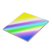 Blaue grüne Regenbogenfarben abstrakte Textur Fliese (Seite)