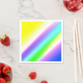 Blaue grüne Regenbogenfarben abstrakte Textur Serviette (Beispiel)