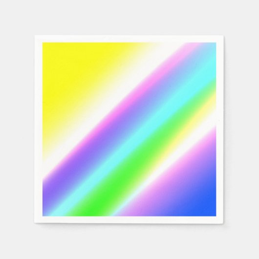 Blaue grüne Regenbogenfarben abstrakte Textur Serviette (Vorderseite)