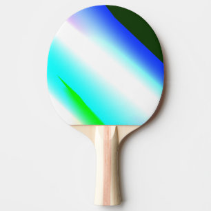 Blaue grüne Regenbogenfarben abstrakte Textur Tischtennis Schläger