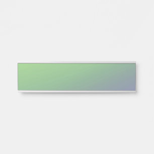 Blaue grüne Regenbogenfarben abstrakte Textur Türschild