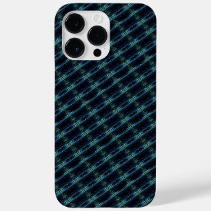 Blaue grüne Regenbogensteine , Artdeco-Muster Case-Mate iPhone 14 Pro Max Hülle