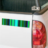 Blaue grüne Regenbogenstreifen Autoaufkleber (Auf Lkw)