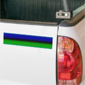 Blaue grüne Regenbogenstreifen Autoaufkleber (Auf Lkw)