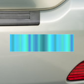 Blaue grüne Regenbogenstreifen Autoaufkleber (Auf Auto)