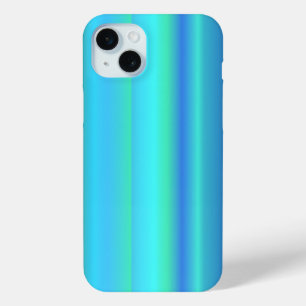 Blaue grüne Regenbogenstreifen Case-Mate iPhone Hülle