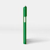 Blaue grüne Regenbogenstreifen iPhone Hülle (Rechte Seite)