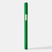 Blaue grüne Regenbogenstreifen iPhone Hülle (Rechte Seite)