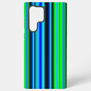Blaue Grüne Regenbogenstreifen Samsung Galaxy Hülle