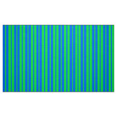 Blaue grüne stilvolle Streifenmuster-Design  Stoff (Fat Quarter (45,7 x 55,9 cm))
