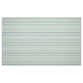 Blaue grüne und weiße Streifen Stoff (Fat Quarter (45,7 x 55,9 cm))