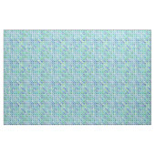 blaue, grüne, violette, blaue und rosa Punkte Stoff (Fat Quarter (45,7 x 55,9 cm))