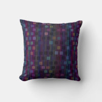 Blaue, grüne, violette, rosa Quadrate mit Streifen