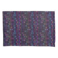 Blaue, grüne, violette, rosa Quadrate mit Streifen