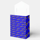 Blaue Guinea-Schweinemuster, Geschenkschachtel (Geöffnet)