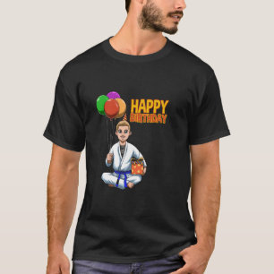 Blaue Gürtel Brazilian Jiu-Jitsu Geburtstag - BJJ T-Shirt