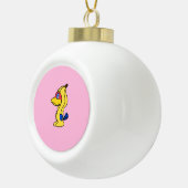 Blaue Häher Keramik Kugel-Ornament (Rechts)