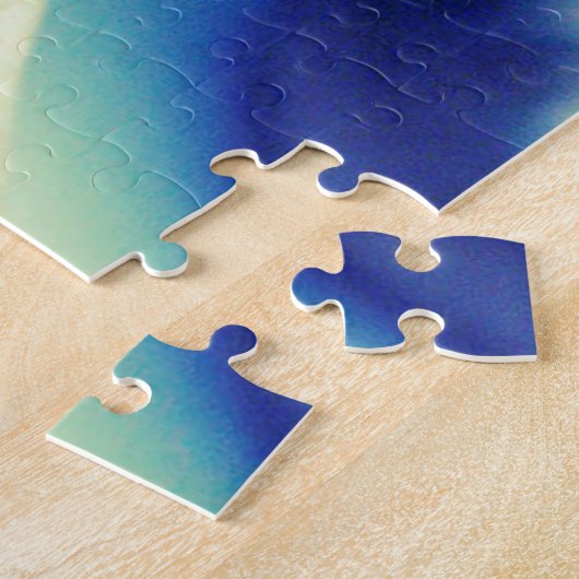 Blaue Hand Puzzle (Seite)