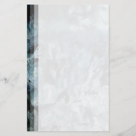 Blaue Hände Briefpapier