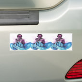 Blaue Hände, ruhige Gedanken Autoaufkleber (Auf Auto)