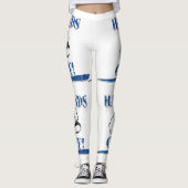 Blaue Hände von Leggings (Vorderseite)