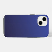 Blaue Handyhülle iPhone Hülle (Rückseite (Horizontal))