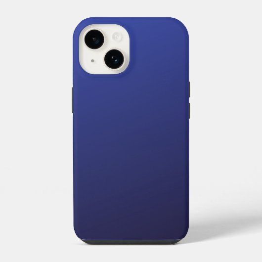Blaue Handyhülle iPhone Hülle (Rückseite)