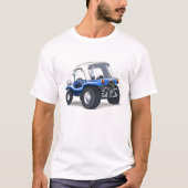 blaue hardtop Buggy T-Shirt (Vorderseite)