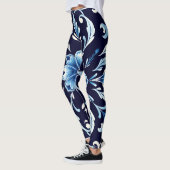 blaue Harmonie-Leggings Leggings (Links)