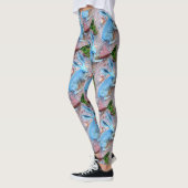 blaue Hasehäschen Leggings (Links)