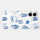 Blaue Hauben Texas-Blume Floral Blaues Schleifenmu Case-Mate iPhone Hülle (Rückseite (Horizontal))