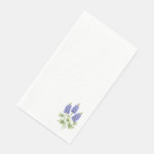 Blaue Hauben Texas State Flowers Blaue Haube Serviette (Ecke)