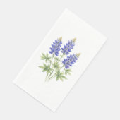Blaue Hauben Texas State Flowers Blaue Haube Serviette (Ecke)