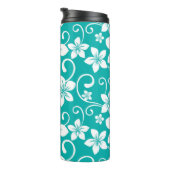 BLAUE HAWAII (AQUAMARIN) THERMALTUMBLER THERMOSBECHER (Nach rechts gedreht)