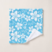 BLAUE HAWAII (BLAU) BADHANDTUCH SET (Waschlappen)