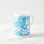 BLAUE HAWAII (BLAU) KNOCHENCHINA TASSE (Vorderseite Rechts)