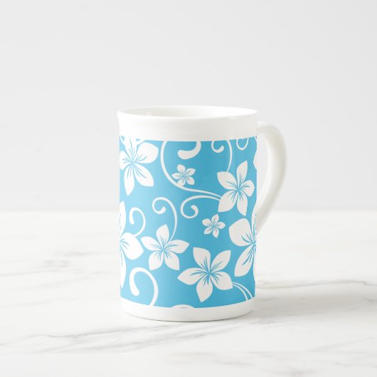 BLAUE HAWAII (BLAU) KNOCHENCHINA TASSE (Vorderseite Rechts)