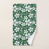 BLAUE HAWAII (GRÜNE WÄLDER) BAD TOWEL SET (Handtuch)