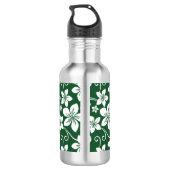 BLAUE HAWAII (GRÜNE WÄLDER) EDELSTAHLFLASCHE (Rückseite)