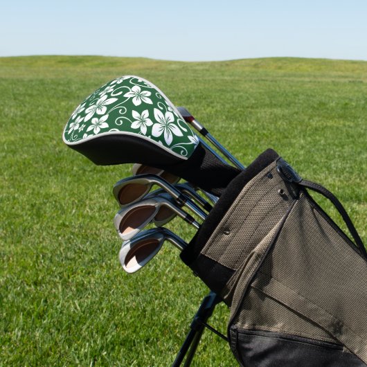 BLAUE HAWAII (GRÜNE WÄLDER) GOLF HEADCOVER (In SItu)