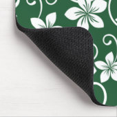 BLAUE HAWAII (GRÜNE WÄLDER) MOUSEPAD (Ecke)