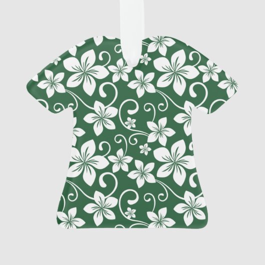 BLAUE HAWAII (GRÜNE WÄLDER) ORNAMENT (Rückseite)