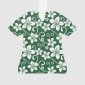 BLAUE HAWAII (GRÜNE WÄLDER) ORNAMENT (Vorderseite)