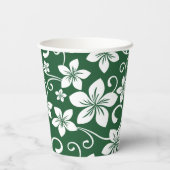 BLAUE HAWAII (GRÜNE WÄLDER) PAPPBECHER (Rückseite)