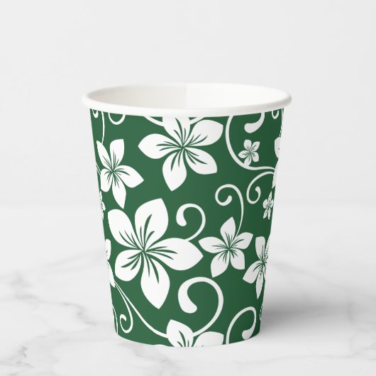 BLAUE HAWAII (GRÜNE WÄLDER) PAPPBECHER (Links)