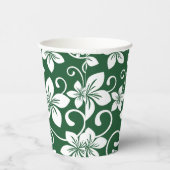 BLAUE HAWAII (GRÜNE WÄLDER) PAPPBECHER (Rechts)