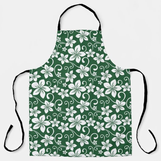 BLAUE HAWAII (GRÜNE WÄLDER) SCHÜRZE (Vorderseite)