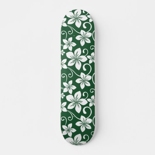 BLAUE HAWAII (GRÜNE WÄLDER) SKATEBOARD (Vorne)
