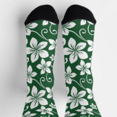 BLAUE HAWAII (GRÜNE WÄLDER) SOCKEN (Oben)